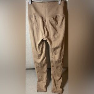 AIM’N Espresso Ribbed‎ Seamless Tights Size Small EUC!